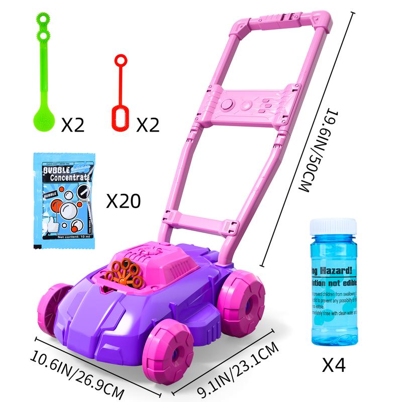 Bubble Lawn Mower, Outdoor Bubble Machine ,Bubble Maker Bubble Game