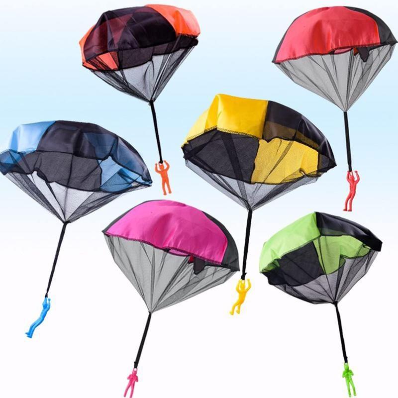 6 Pack Parachute Toys Throwing Toy for Kids Boys Girls Christmas Stocking Stuffers Party Favors Gifts