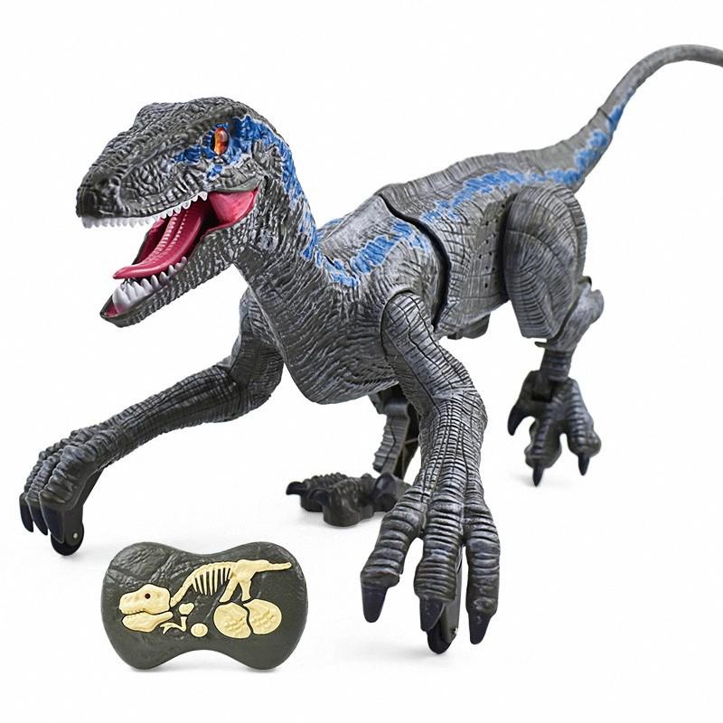 Remote Control Velociraptor Dinosaur Toy Best Birthday Holiday Gift dinosaur  gift animal