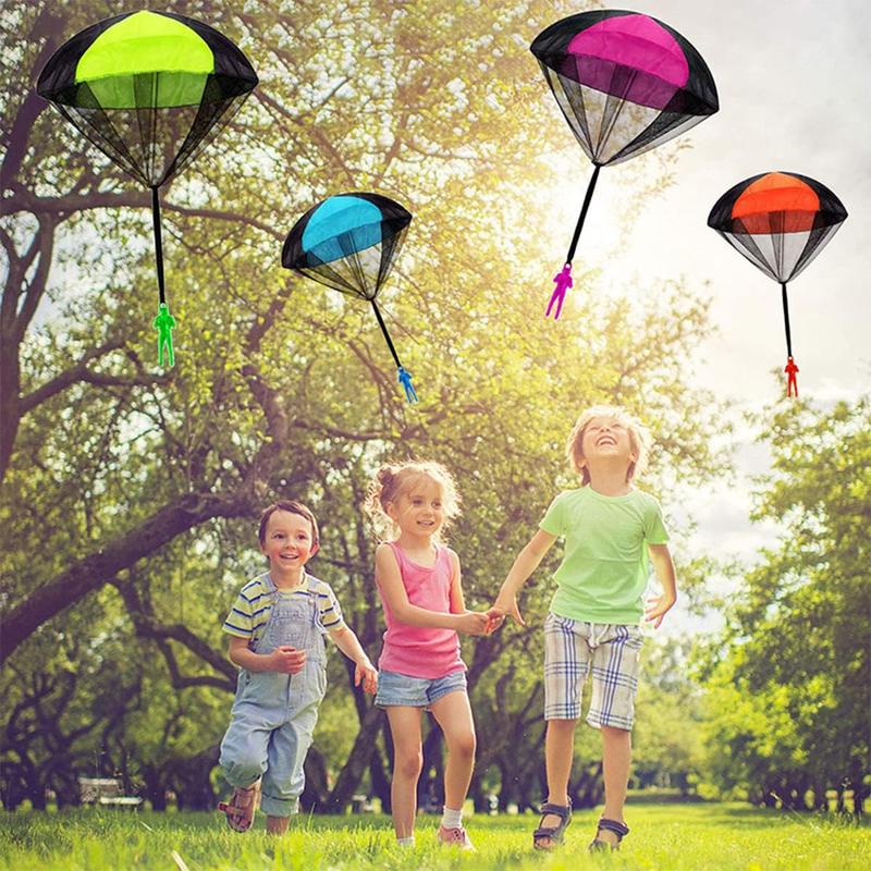 6 Pack Parachute Toys Throwing Toy for Kids Boys Girls Christmas Stocking Stuffers Party Favors Gifts