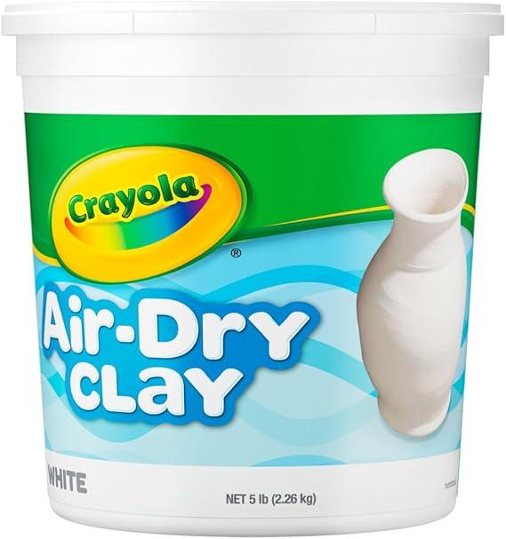 Air Dry Clay (5lbs), Natural White Modeling Clay for Kids, Sculpting Material, Bulk Craft Supplies for School Classrooms [ Exclusive]