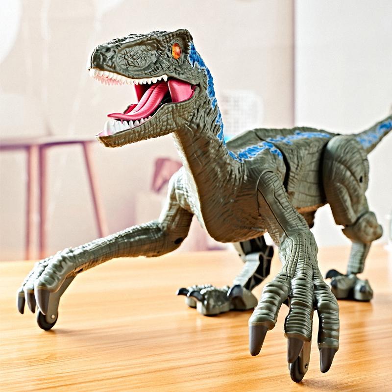 Remote Control Velociraptor Dinosaur Toy Best Birthday Holiday Gift dinosaur  gift animal