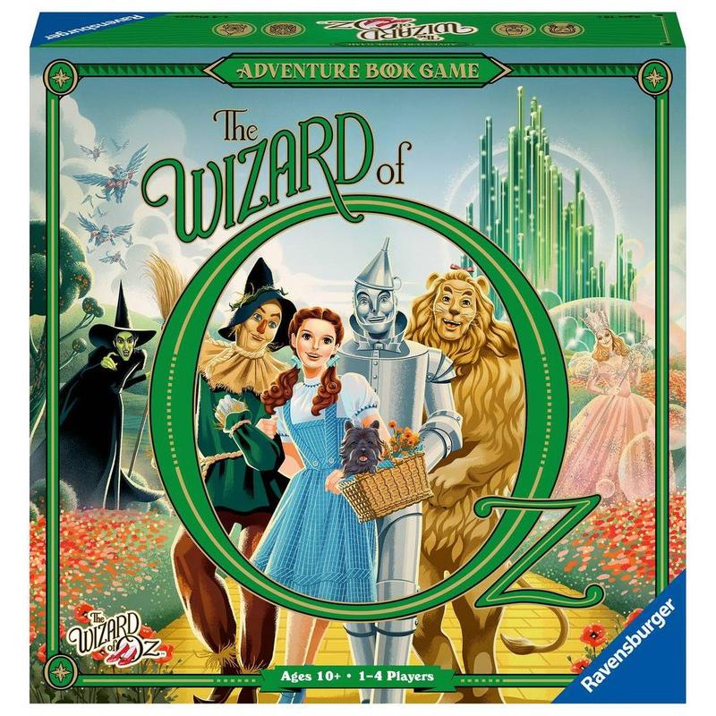 The Wizard of Oz Adventure Family Board Game 6 Chapters Miniatures Song