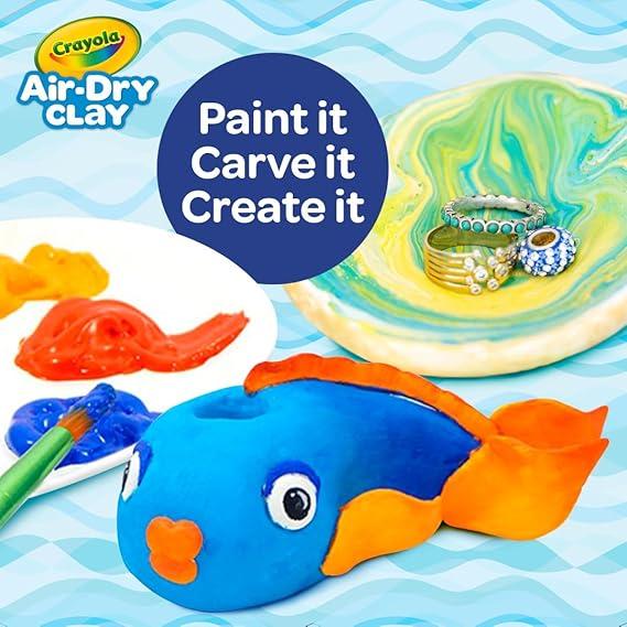 Air Dry Clay (5lbs), Natural White Modeling Clay for Kids, Sculpting Material, Bulk Craft Supplies for School Classrooms [ Exclusive]