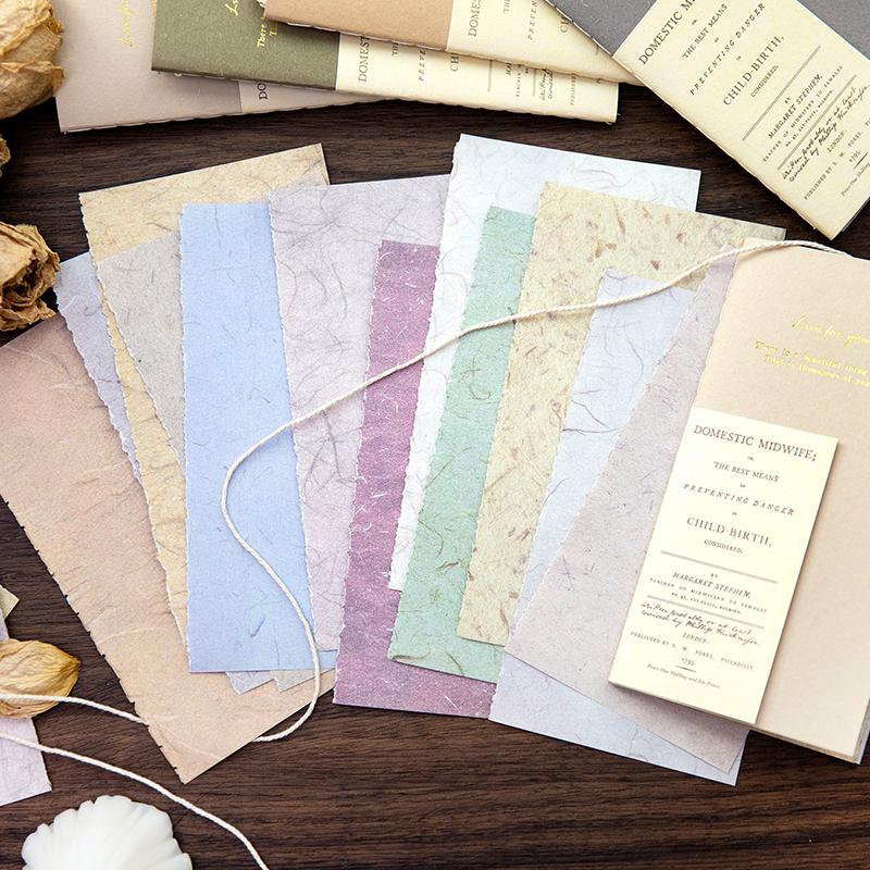 24 Sheets Vintage Floral Pattern Material Paper, Decoration Material Paper for DIY Scrapbook Craft