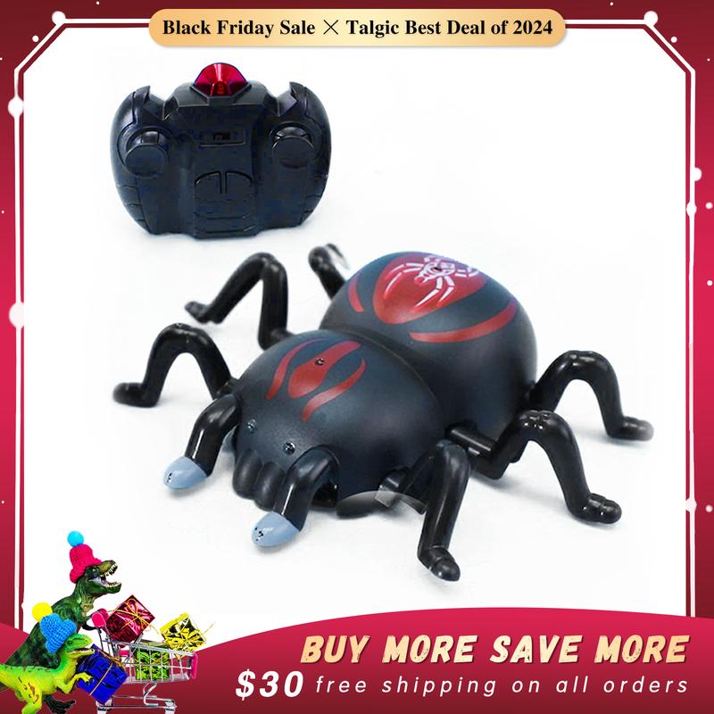 Wall-Crawling Spider, Remote Control Spider, Trick Toys Family Party