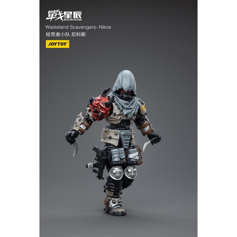 JOYTOY 1 18 Action Figures Warhammer 40K Wasteland Scavengers- Nikos Anime Game Figure Toys Military Model Set-BARWEER