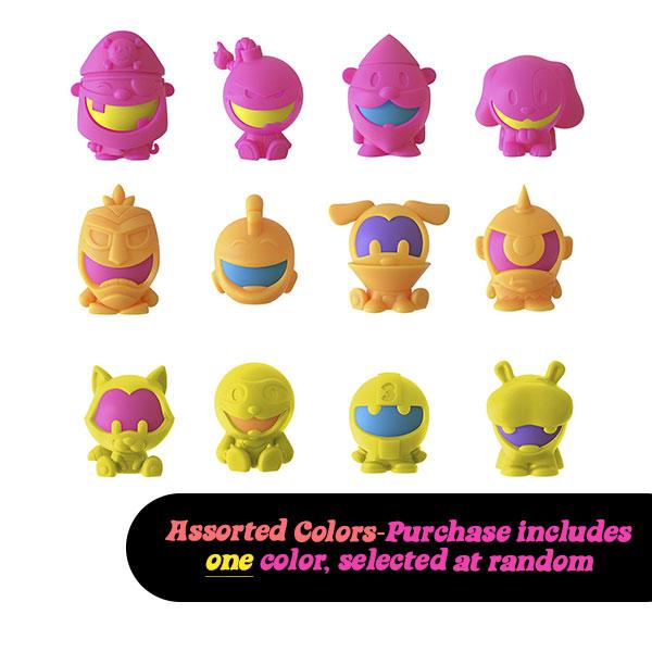 Schylling NeeDoh Dohjees Series 2 - Pop, Swap, and Squeeze Fun Creatures with Teenie NeeDoh Inside - 24 Collectible Characters - One Randomly Selected