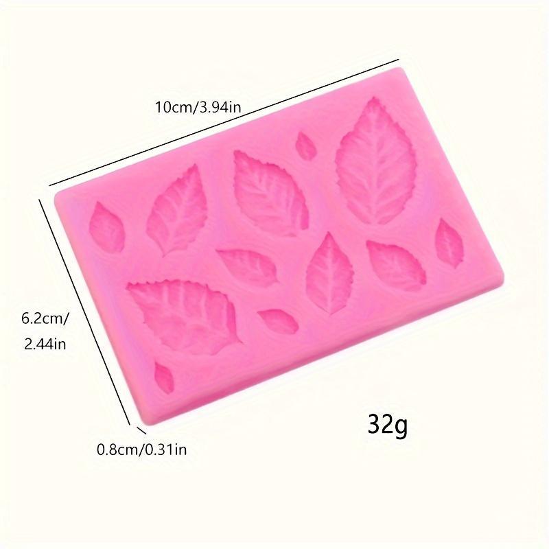 Leaf Shaped Silicone Mold, Multifunctional Leaf Shaped Silicone Mold, DIY Silicone Mold For Candle Soap Making