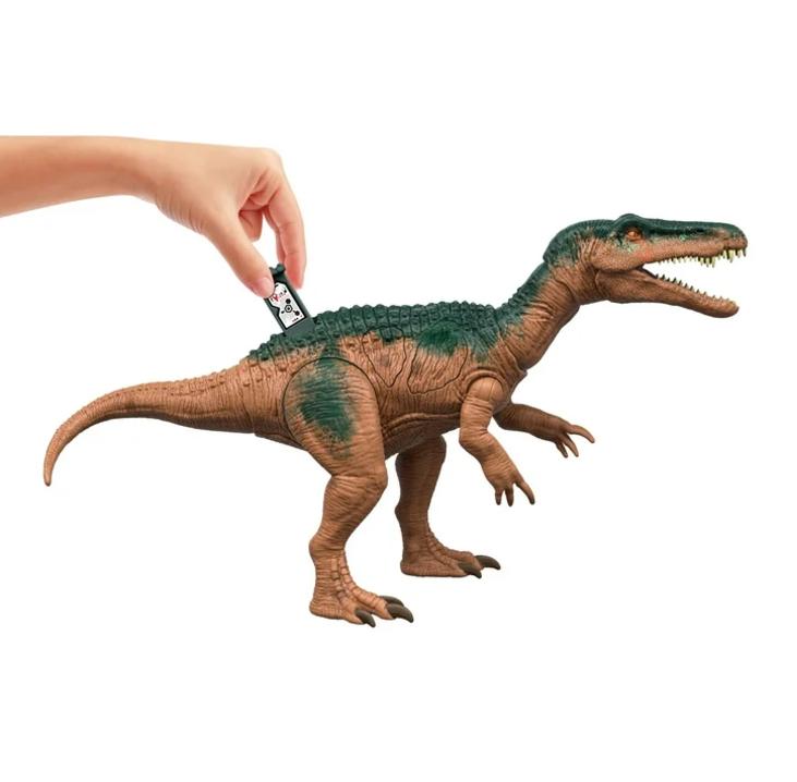 Jurassic World Epic Attack Baryonyx Dinosaur Toy Figure, Double Damage, Lights & Sounds