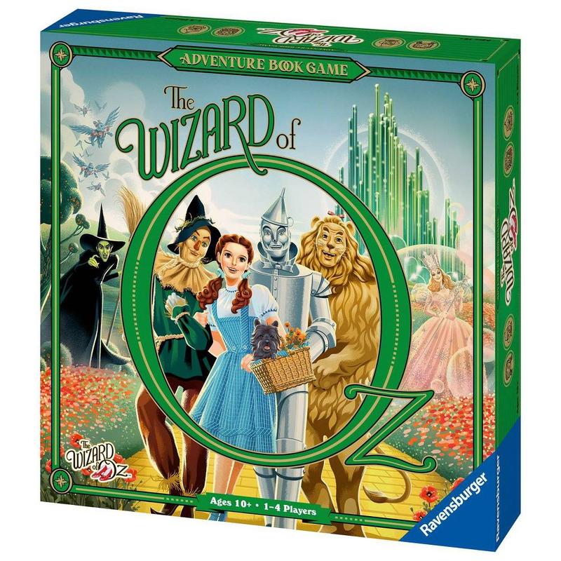 The Wizard of Oz Adventure Family Board Game 6 Chapters Miniatures Song