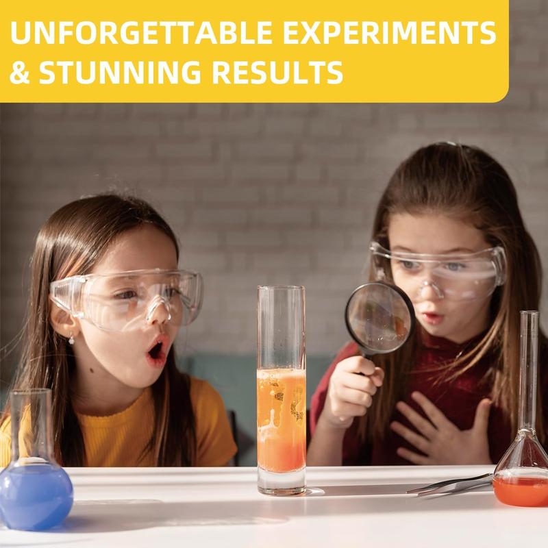 Science Experiment Kit for Kids, Boys & Girls Age 4-5-6-7-8, Birthday Gift for 4-8 Year Old Boys & Girls, STEM Learning & Educational Toys, Preschool Activities (Science Magic Kit)