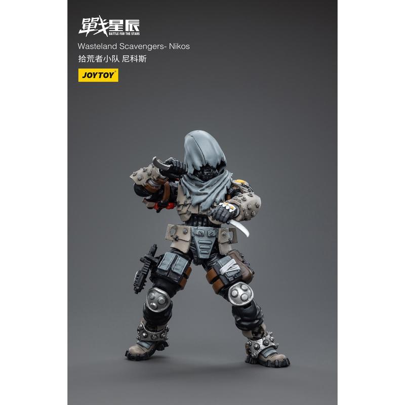 JOYTOY 1 18 Action Figures Warhammer 40K Wasteland Scavengers- Nikos Anime Game Figure Toys Military Model Set-BARWEER