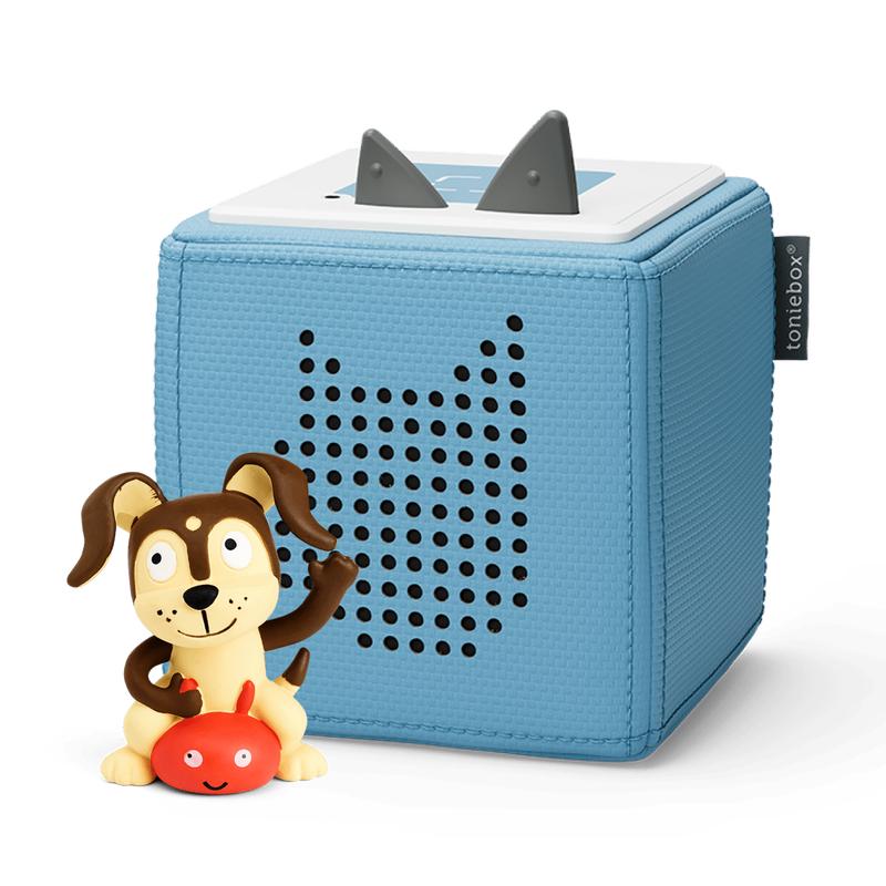 Tonies Blue Toniebox Starter Set with Playtime Puppy Tonie and Charging Station