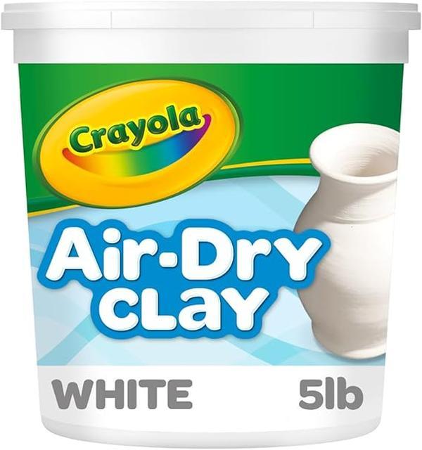 Air Dry Clay (5lbs), Natural White Modeling Clay for Kids, Sculpting Material, Bulk Craft Supplies for School Classrooms [ Exclusive]