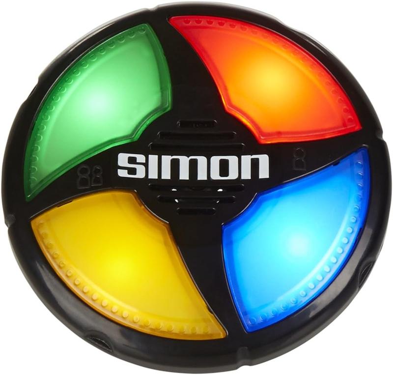 Hasbro Gaming Simon Micro Series Game Take on the challenge of Simon Micro Series Game from Hasbro Gaming! This compact game is perfect for on-the-go entertainment.