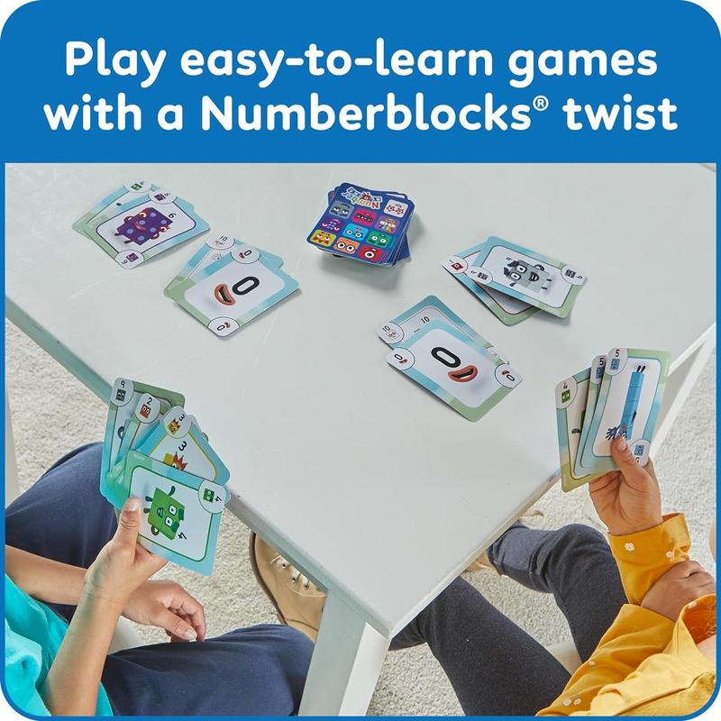 Hand2mind Numberblocks Playing Cards - Fun math card games for kids ages 3-5! Educational, themed deck for preschool learning and number skills.