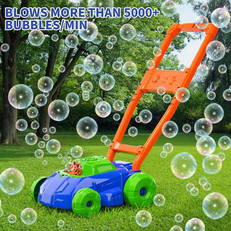 Bubble Lawn Mower, Outdoor Bubble Machine ,Bubble Maker Bubble Game