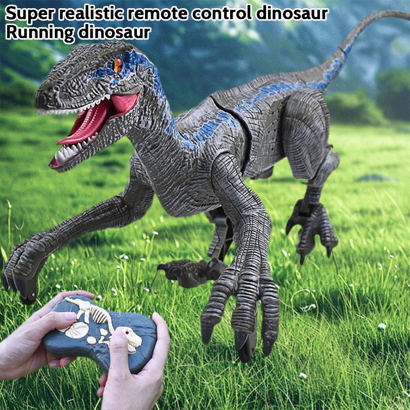 Remote Control Velociraptor Dinosaur Toy Best Birthday Holiday Gift dinosaur  gift animal