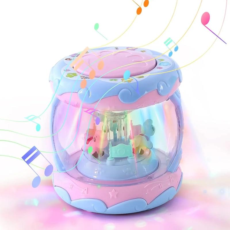 Rotating Light up Musical Toy for Girls Boys - Musical Learning Toys for Kids - Birthday, New Years, Holiday Gifts