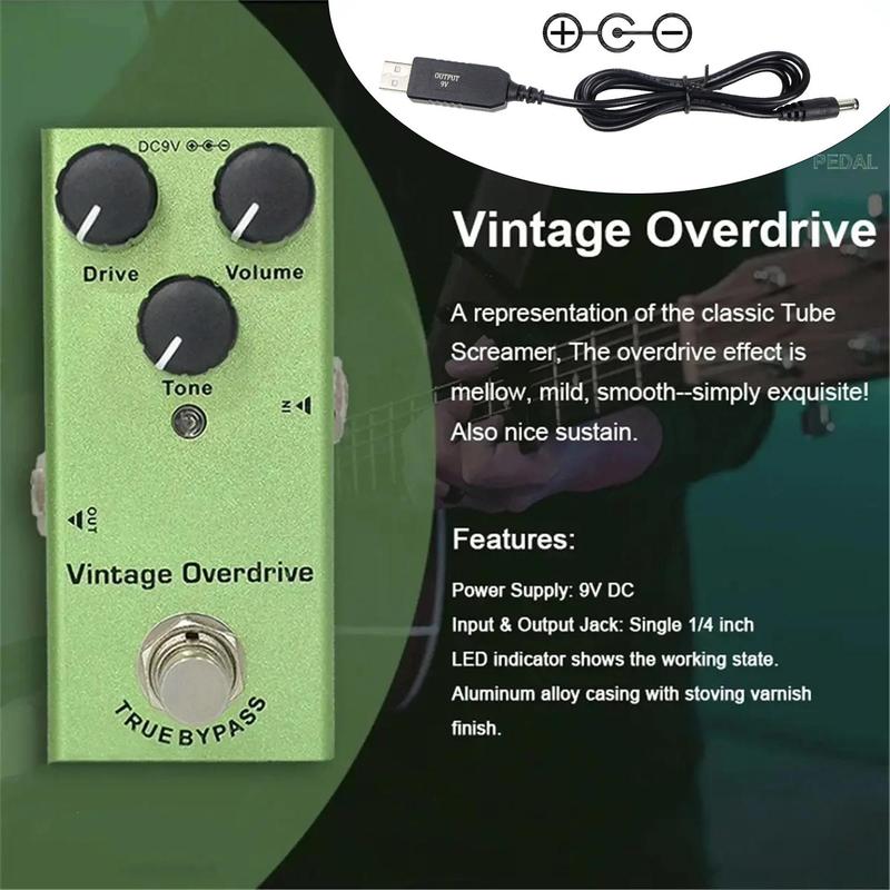 Mini Reverb Guitar Effects Pedal, Portable Chorus Electric Guitar Effect Pedal, Music Effects Pedals for Guitar, Bass, Piano, Electric Guitar, Acoustic Guitar, Music Accessories, Stocking Fillers Gift