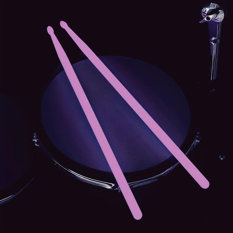 Luminous Drum Sticks, 1 Pair Glow in the Dark Drum Sticks, Perfect For Stage Performances And Household Drum Rhythm