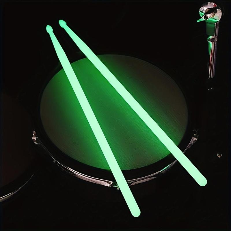 Luminous Drum Sticks, 1 Pair Glow in the Dark Drum Sticks, Perfect For Stage Performances And Household Drum Rhythm