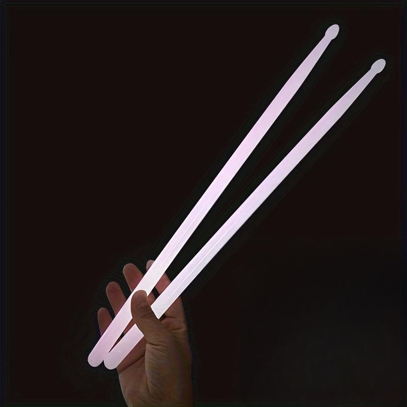 Luminous Drum Sticks, 1 Pair Glow in the Dark Drum Sticks, Perfect For Stage Performances And Household Drum Rhythm