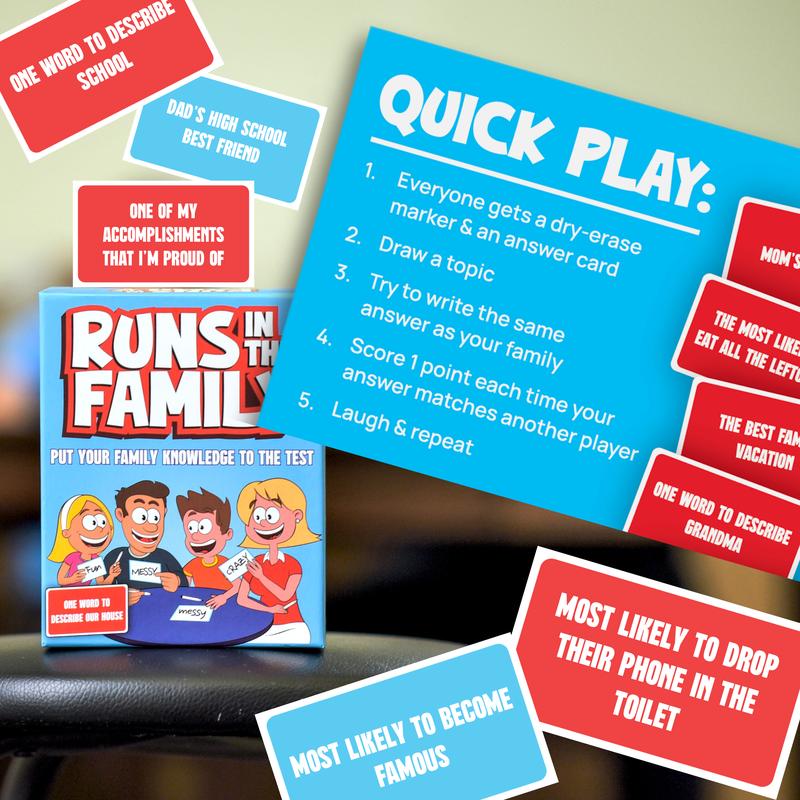 Runs In The Family Game: Put Your Family Trivia to the Test