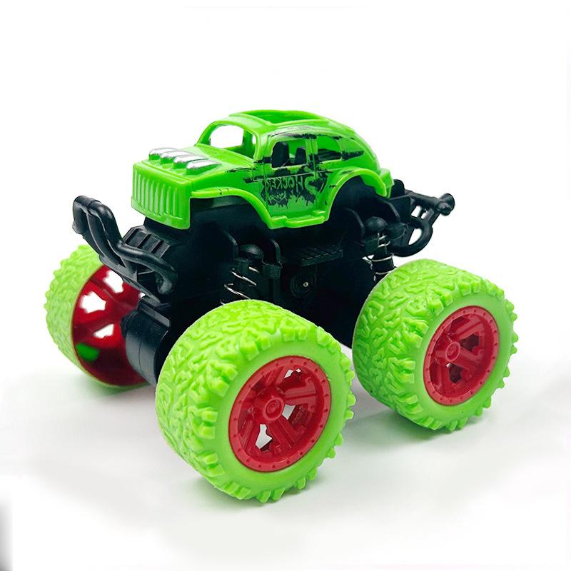 Monster Truck Toys, Pull Back Vehicles Toys, Friction Powered Toy, Mini Push and Go Car Truck Inertia Vehicle, for Kids Best Christmas Birthday Party Gift for Boys Girls Aged 3 and Above