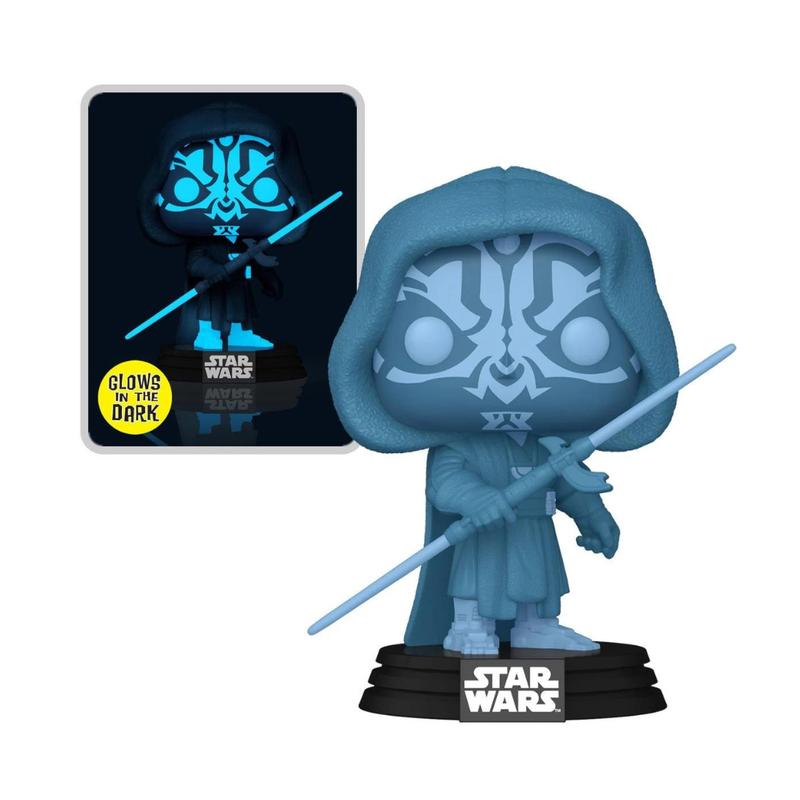 Star Wars Hologram Darth Maul Glow-in-the-Dark Pop! Vinyl Figure #740