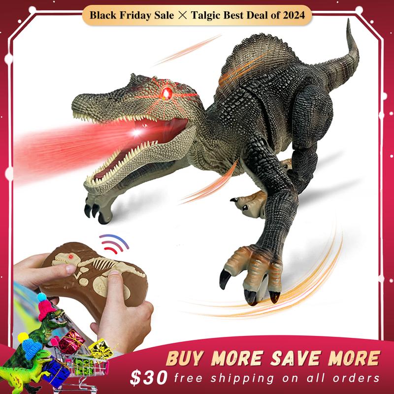 RC Spinosaurus Dinosaur toys for kid, best gift for boy 3-8, mother's day gift idea