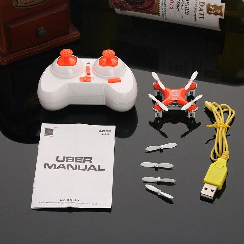 [DDB] Cheerson 2.4G 4CH 6-Axis Mini RC Drone Quadcopter LED Gyro Toy Aircraft With Remote Control [Good gift choices]