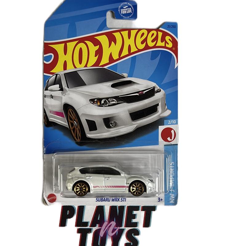 Hot Wheels Subaru WRX STI Diecast Car - Scale 1:64