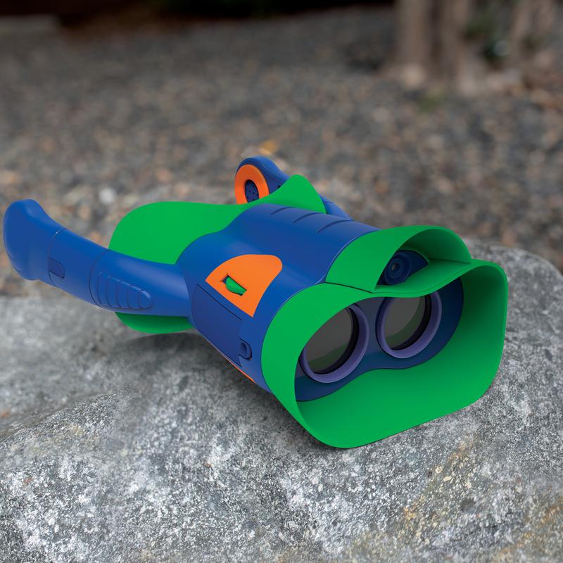 Educational Insights GeoSafari Jr. Kidnoculars Extreme, Kids Binoculars With Audio, Perfect Outdoor Toy For Ages 5+