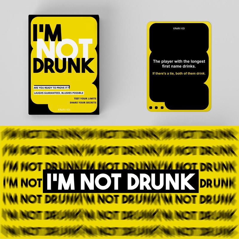 Letter Pattern Party Drinking Cards, 1 Box Hilarious Drinking Game Cards, Gender Neutral Products, Card Games for Adults, Drinking Card Games, Game Nights Birthday Gift & Bachelor Party, Party Favors, Summer Gifts, Fall Decor