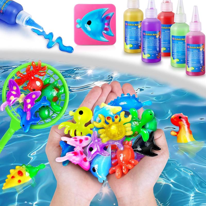 12 Colors Water DIY Gel Fairy Making Kit, Water Auqa Makes Spirites Elf, DIY Gel Toys, Handmade Soft Figures