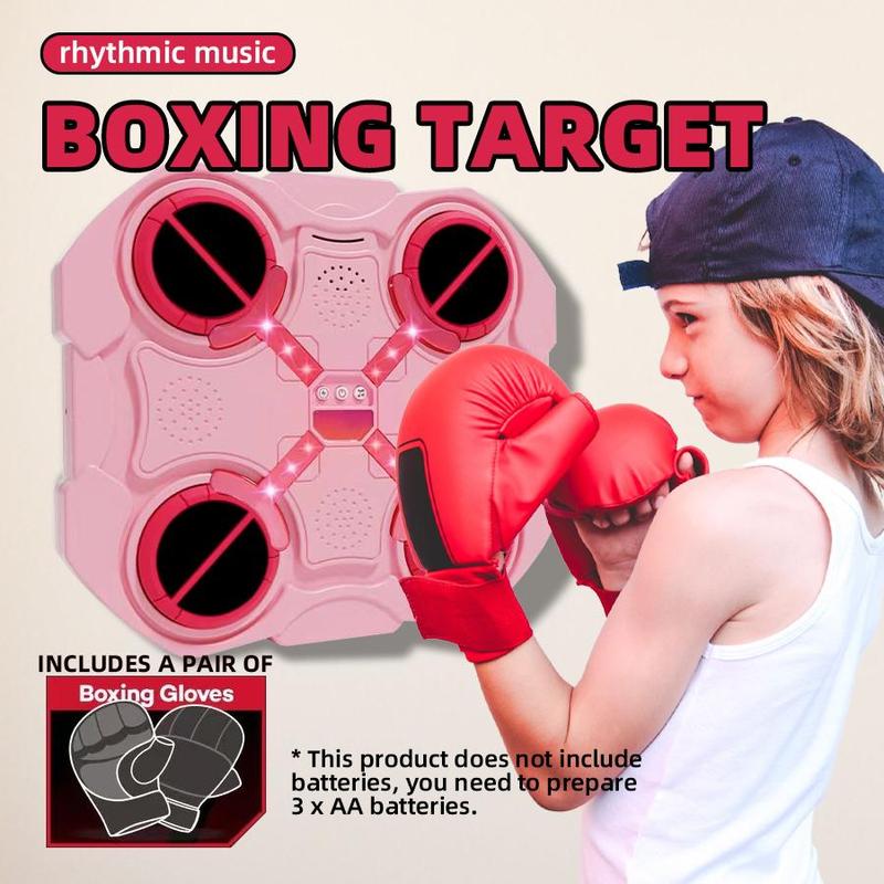 Electronic Boxing Board, 1 Set Boxing Board with Light & Music, Parent-child Interactive Toy, Indoor Movement Training Toy