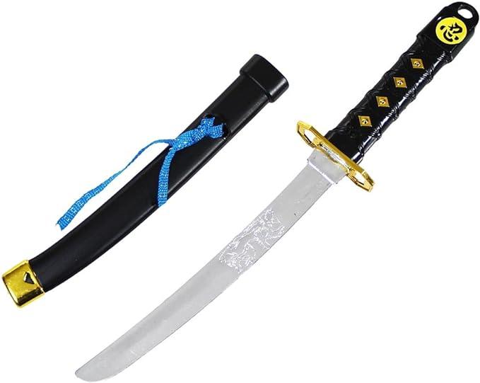 2 Pcs Plastic Samurai Sword Katana Sword Toy Sword Prop Plastic Sword Katana Cosplay 16.5