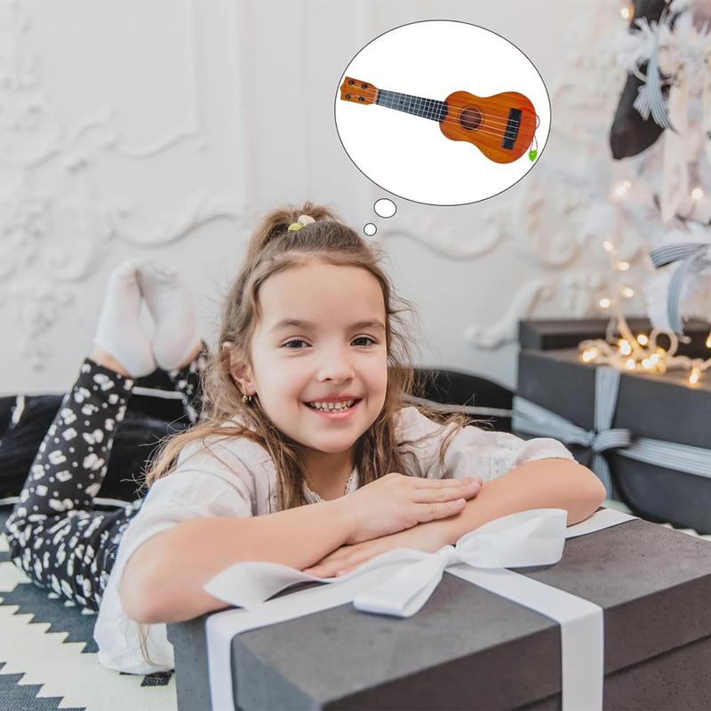 Kids Toy Ukulele Guitar,17 Inch Classical Guitar Musical Toy,4 Strings Guitar Ukulele Educational Learning Toy for Toddlers and Preschoolers