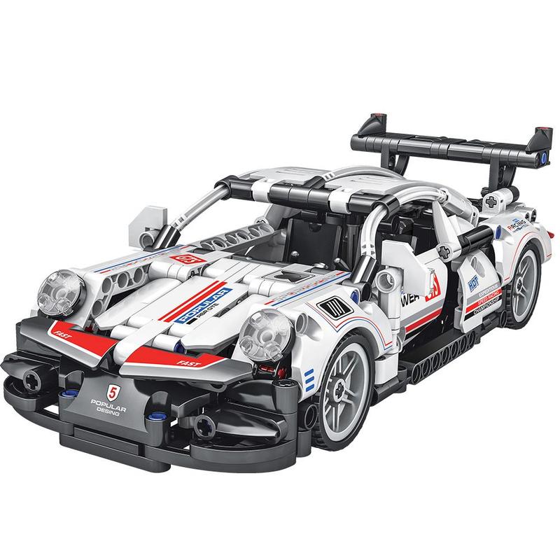 Super Racing Car Building Blocks (492pcs box), Sports Cars Model Bricks Assembly Toys, Educational Toys for Kids