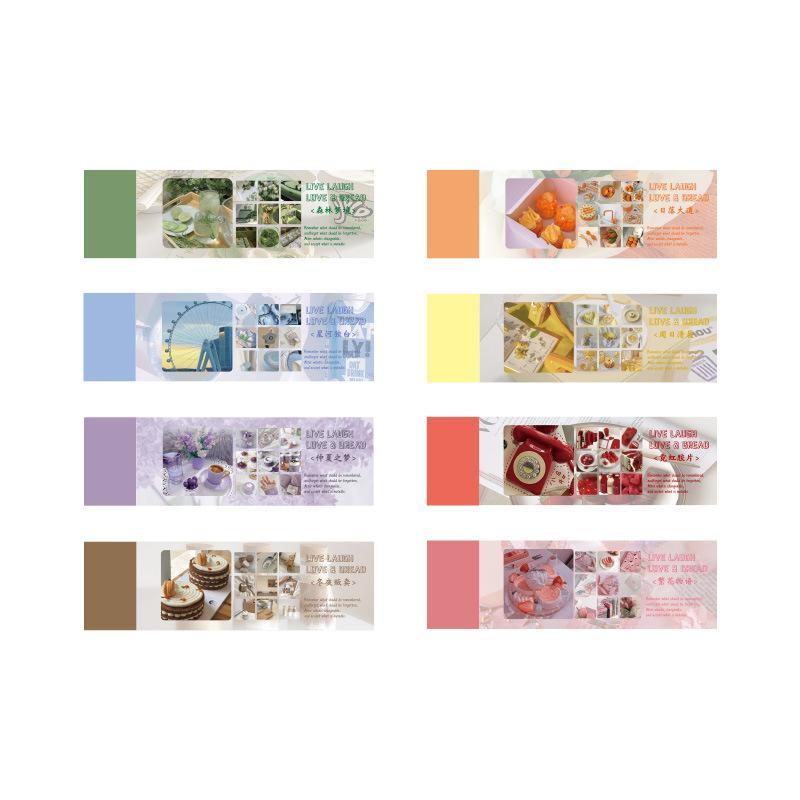 30pcs pack Random Color Scenery Pattern Sticker, Creative Multi-purpose Sticker For DIY Craft, Decoration, Hand Account