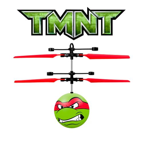 TMNT Teenage Mutant Ninja Turtles Leonardo Michaelangelo Raphael Donatello Motion Sensor Heli Ball Helicopter