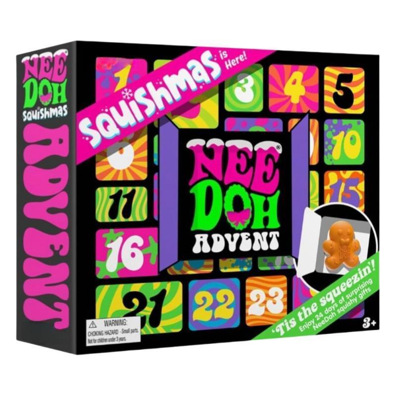 Christmas Gifts 24 Piece Mini Squeeze Toys Advent Calendar 2024 Gift Blind Box Unboxing - Perfect Gift Blind Box, Surprise Toys