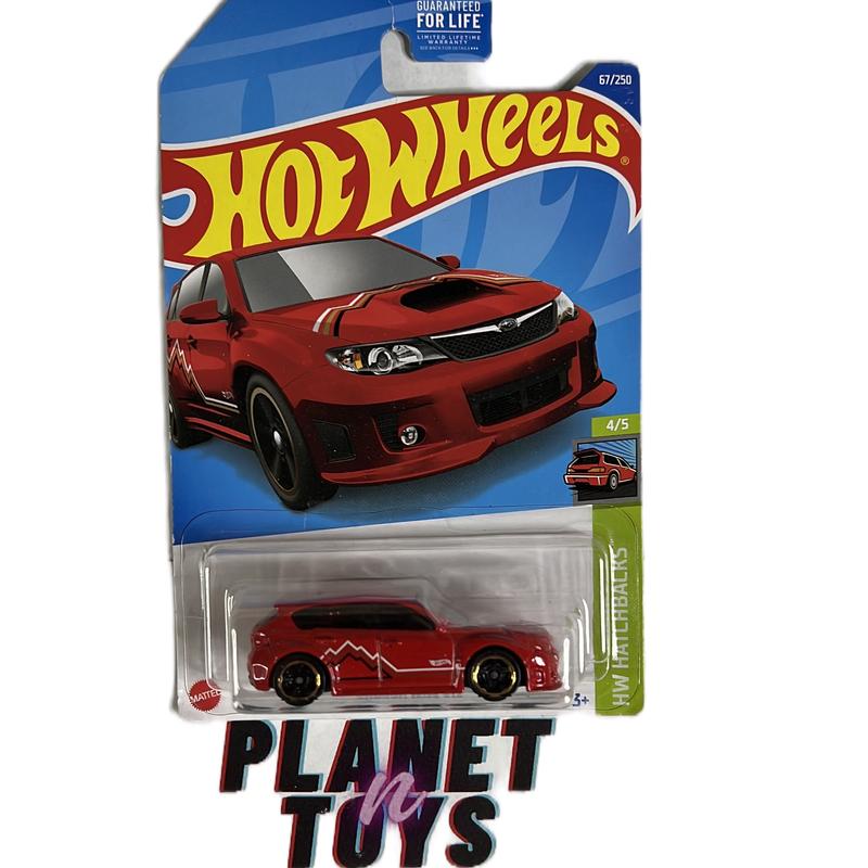 Hot Wheels Subaru WRX STI Diecast Car - Scale 1:64