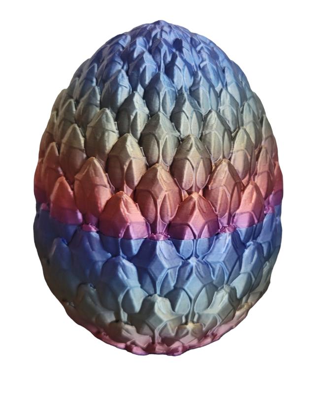 3D printed Mystery Color EGG ONLY Figurine