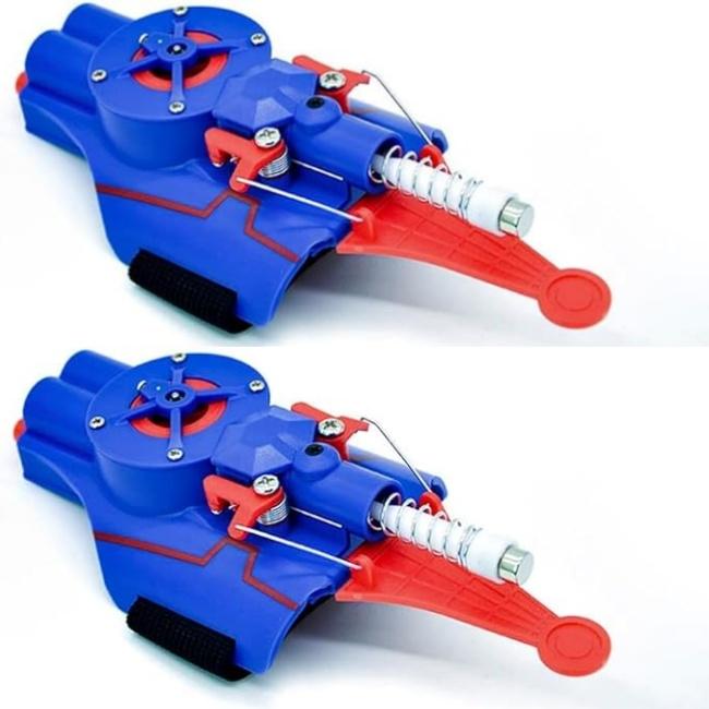 Spider Web Launcher Set: Includes launcher, gloves, powerful magnet and suction cup. Whether it’s picking up objects from the air or creating surprises at parties, make every party of yours full of fun and excitement!