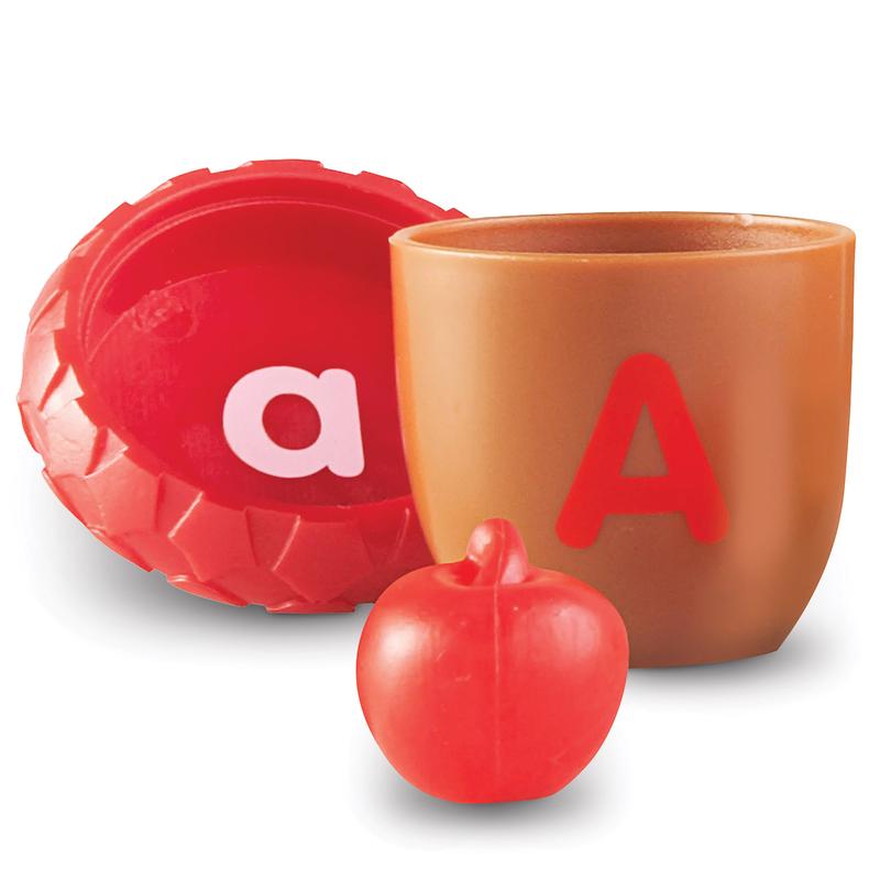 Learning Resources Alphabet Acorns Activity Set, Visual and Tactile Learning, Ages 3+