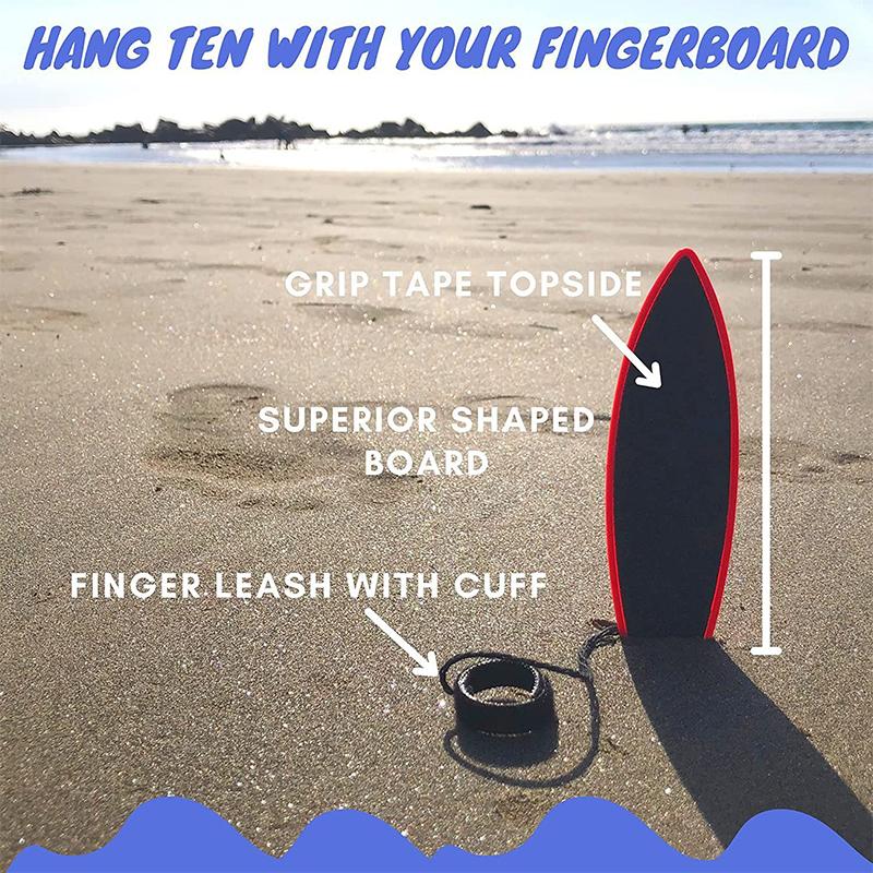 5 pcs set Finger Surfboard Fingerboard Toy Surf The Wind Mini Fingertip Skateboard Toy Kids and Surfers Birthday Gift for Party Favors