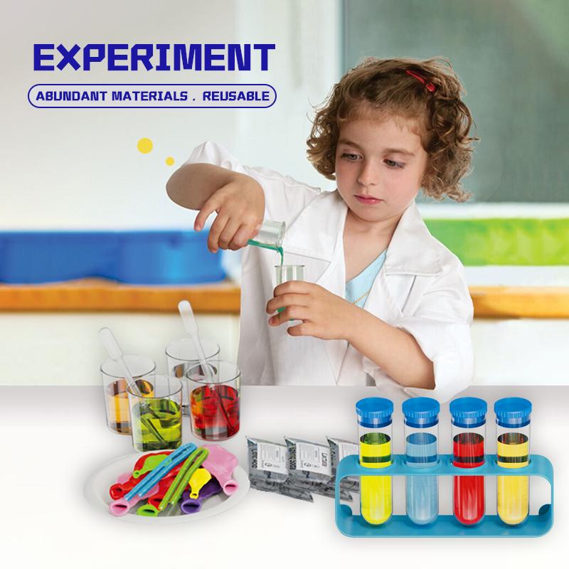 73 PCS Stunning Science Chemistry Set,STEM Experimental Materials for kids learning science discovery gift